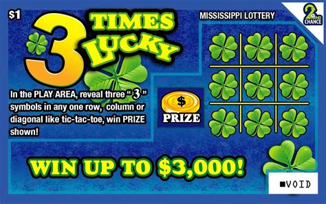 mississippi lottery scratch off tickets.